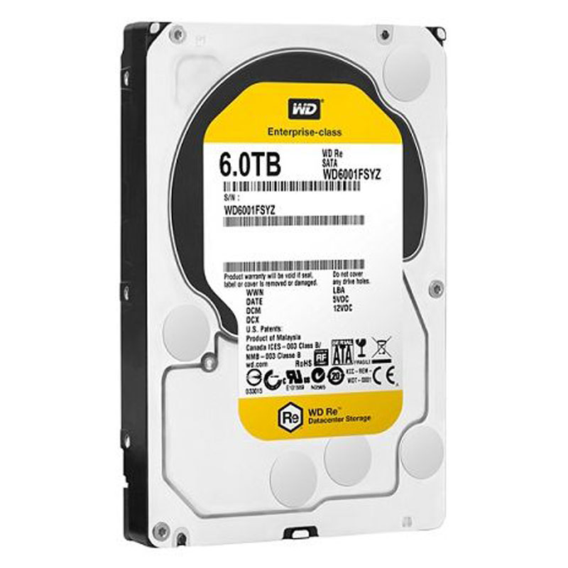 Western Digital RE 6TB Datacenter Capacity HDD 1